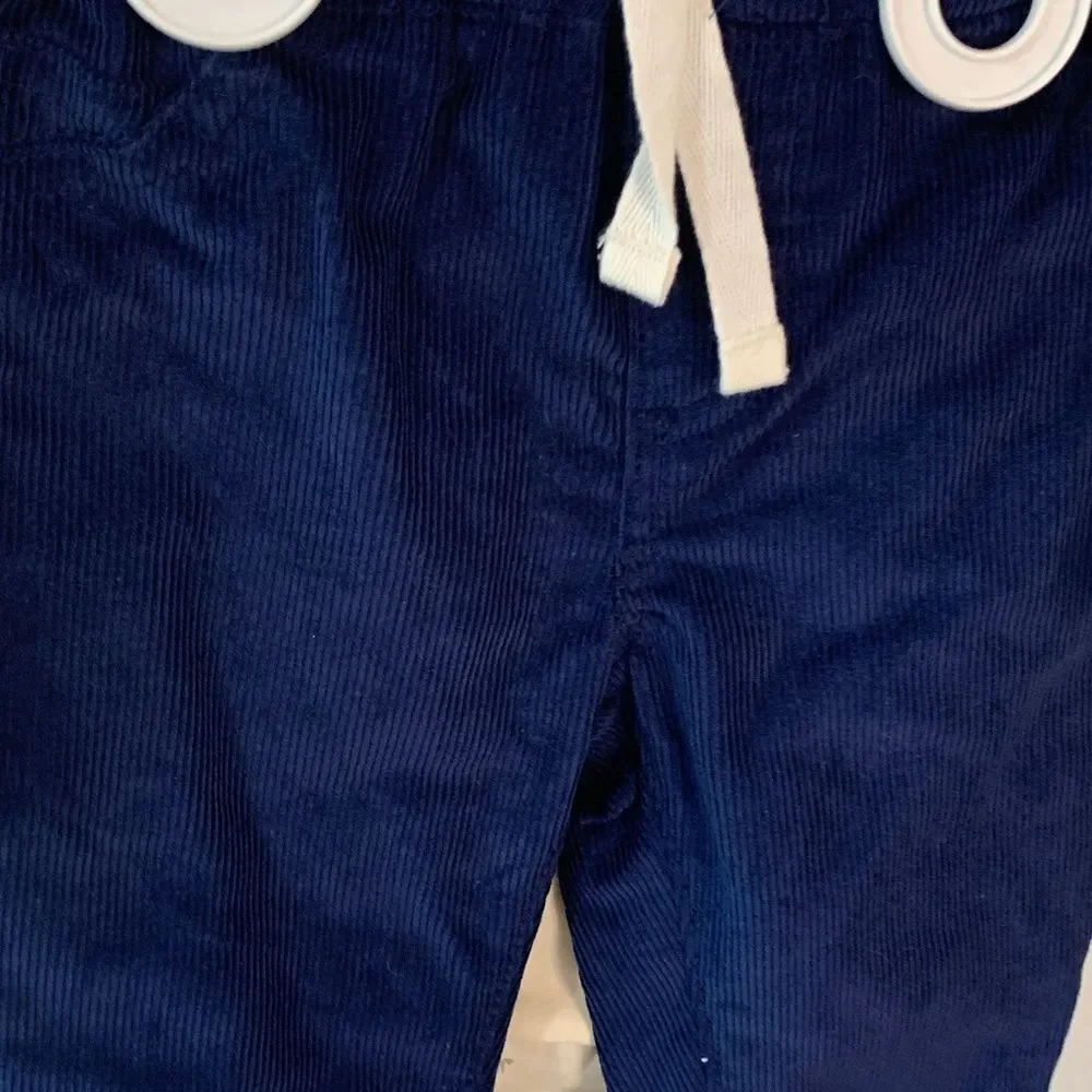 Carter's Cream and Navy wolves Onesie set- 9months